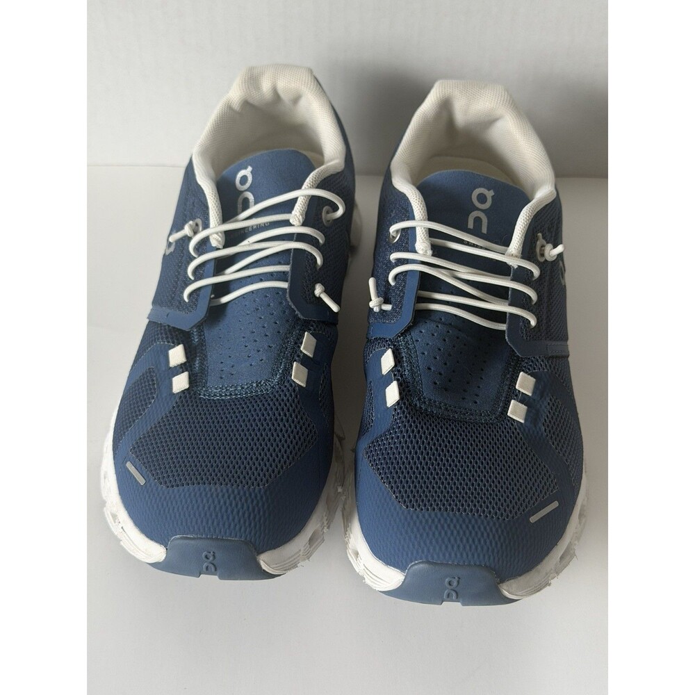 On Cloud 5 Shoes Womens Sz 8 Navy Blue Running Athletic Sneakers Lightweight EUC - Picture 4 of 10